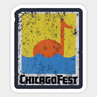 Chicagofest Sticker